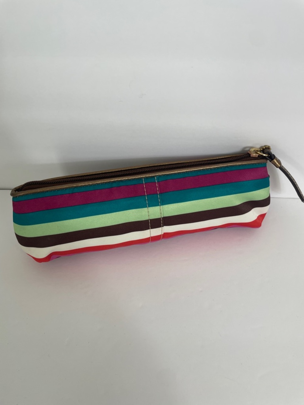 Coach Vintage Legacy Stripe Pouch - Picture 4 of 9